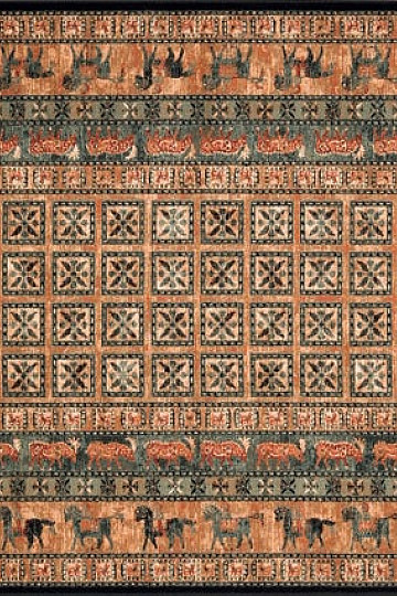 Luxury wool rug KASHQAI 500