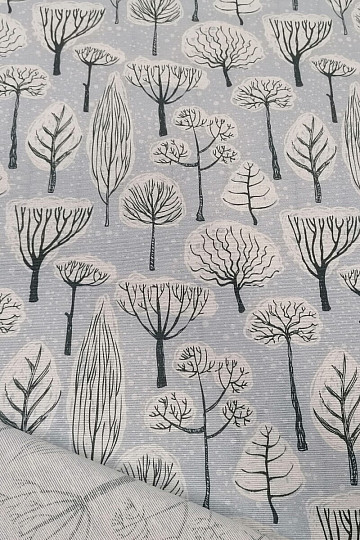 Decorative fabric BETY trees