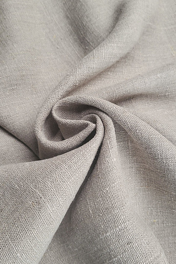 Linen fabric VERONE uni natur