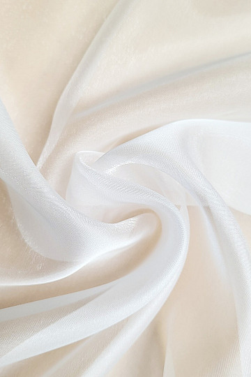 Voile curtain GERSTER 896/300/0001 white-glossy