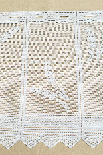Modern jacquard curtain for stained glass LAVENDER A370601