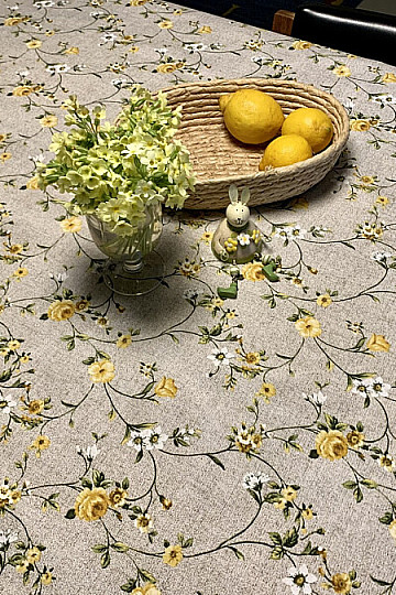 Tablecloth RAME YELLOW
