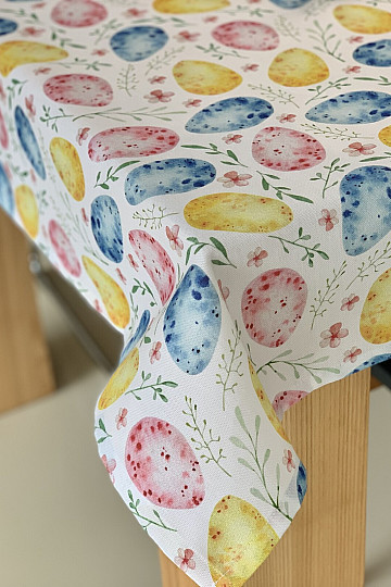 Easter tablecloth KRASLICE pastel