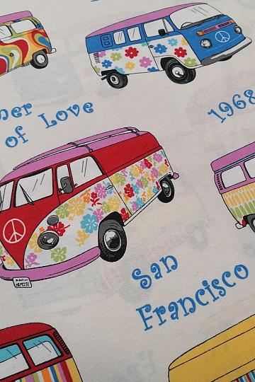 Decorative fabric HIPPIES