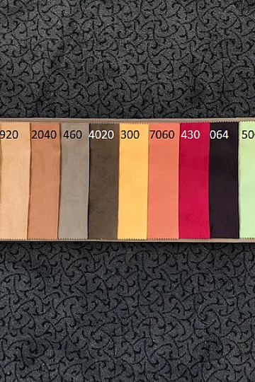 Unicolored decorative fabric Alcantra