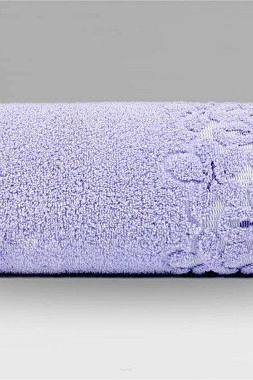Luxury towel and bath towel BELLA lavender