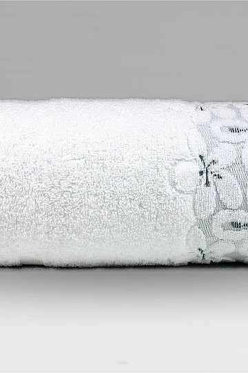 Luxury towel and bath towel BELLA white