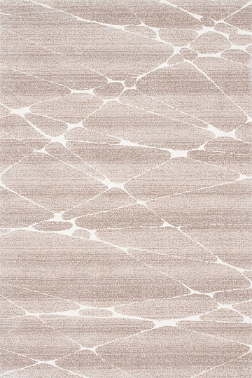 Piece carpet BOHO geometric beige / white