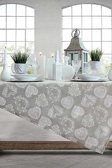 Decorative fabric HEARTS COEUR 90