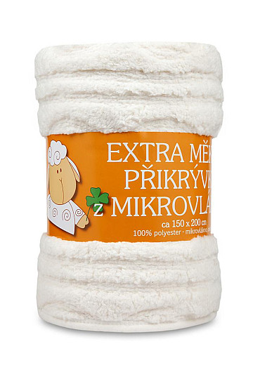 Jacquard blanket SHEEP - 150x200 ecru