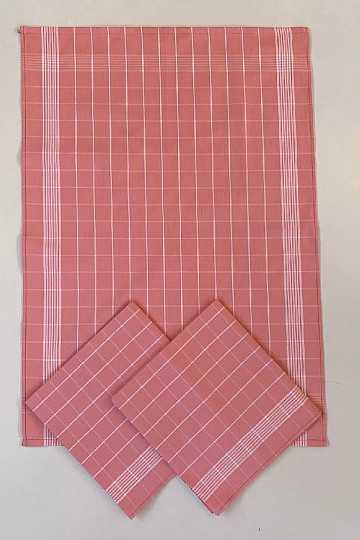 Cloths CUBE OLD PINK 3pcs