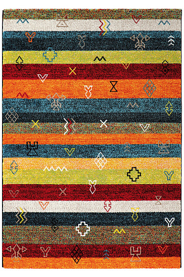 Modern piece rug DIAMOND antique pattern