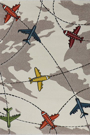 Children's piece carpet AIRCRAFT