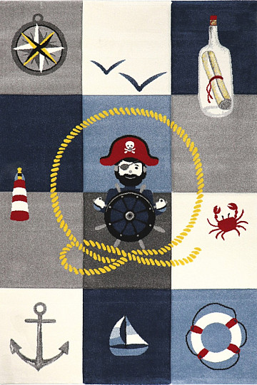 Children's piece rug PIRATE 2