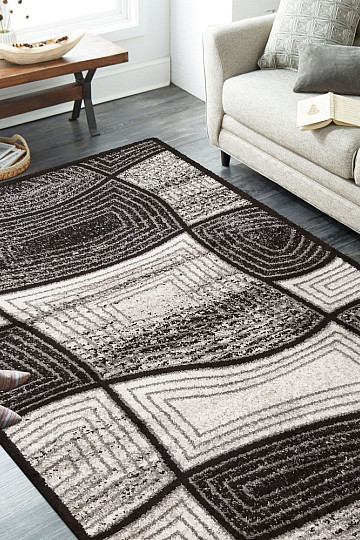 Piece carpet PANAMERO 6 windows brown