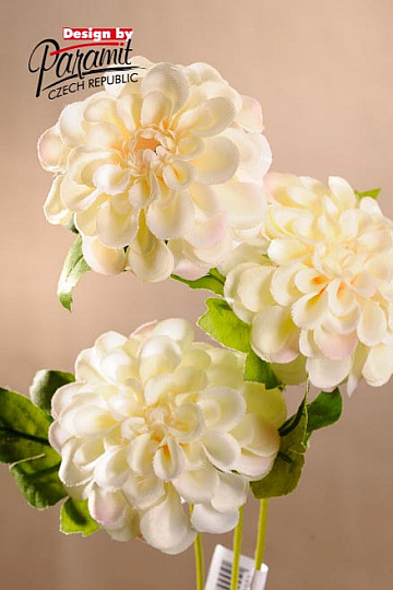 Cream dahlia 56 cm