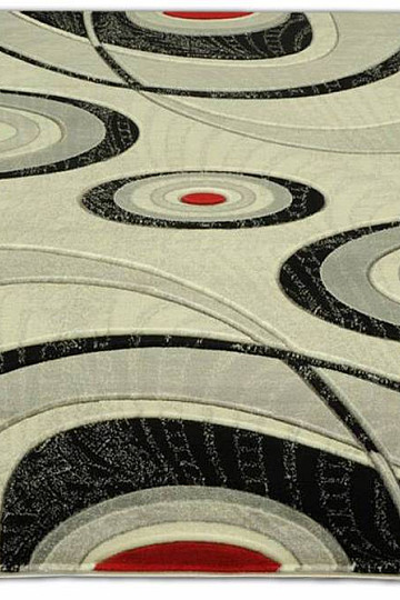 Carpet FENIX 11 black/red
