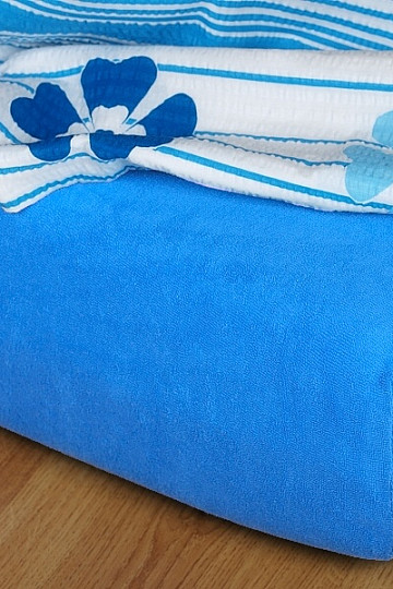 Terry sheet color DENIM