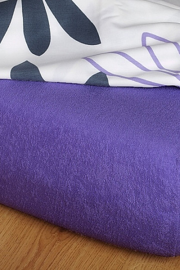 Terry sheet color PURPUR
