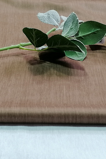 Decorative fabric BLACKOUT brown highlights