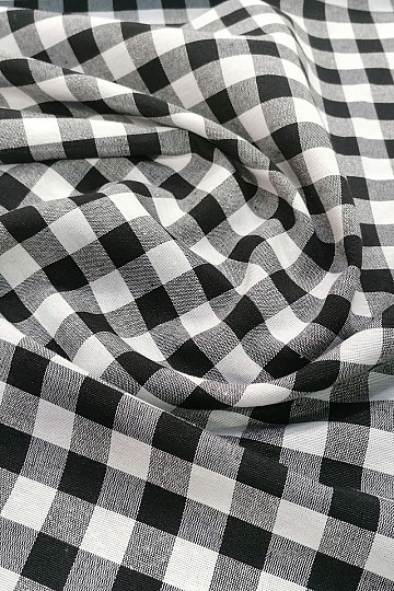 Decorative fabric MENORCA black