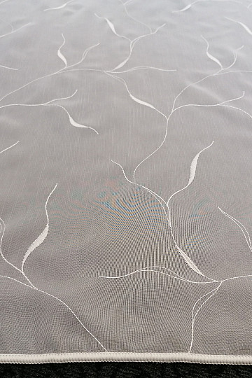 Embroidered luxury curtain GERSTER 11683