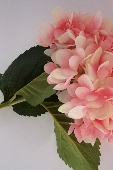 HORTENSION - artificial flower light pink