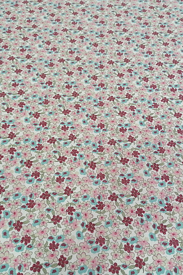 LILAS cotton fabric pink