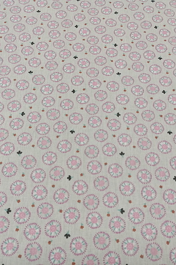 Cotton fabric ELYNA flowers