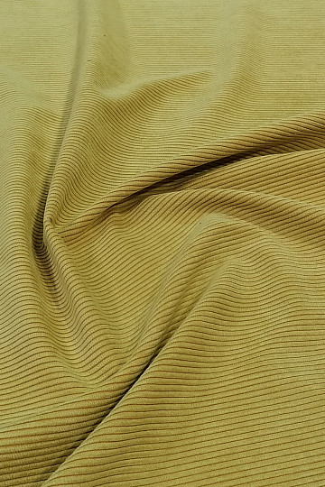 upholstery fabric RIB OCHER mustard