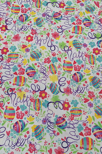 Decorative fabric HAPPY EASTER