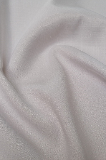 Decorative fabric teflon ELBA white