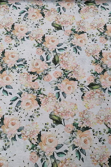 Decorative fabric ZELDA FLOWERS