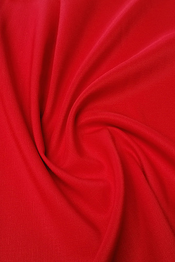 Decorative fabric teflon ELBA red