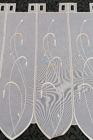 Stained glass curtain - voile 6312