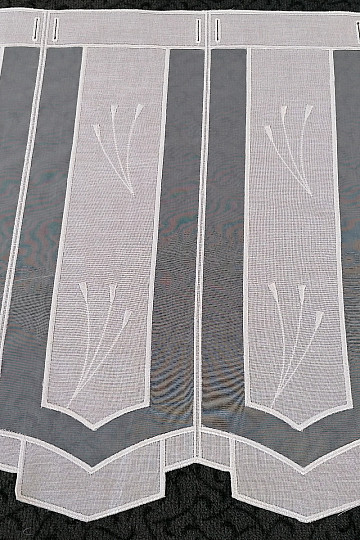 Luxury stained glass curtain embroidered 317
