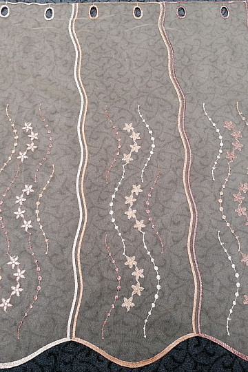 Stained glass curtain - embroidered HF1189
