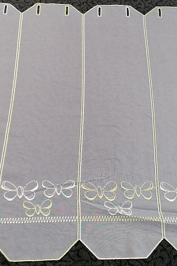 Stained glass curtain embroidered 267879