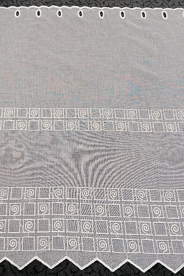 Stained glass curtain - embroidered W / 6259
