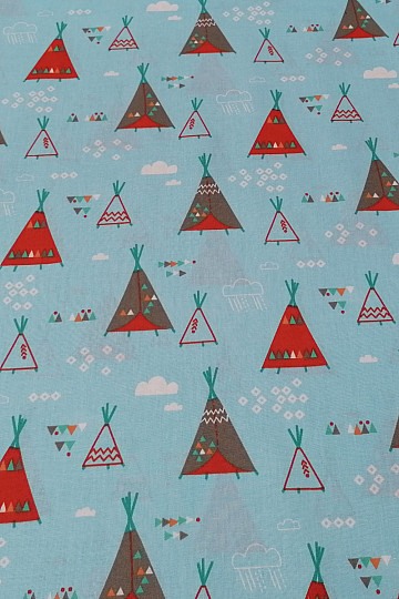 Decorative fabric INDIAN TEPEE