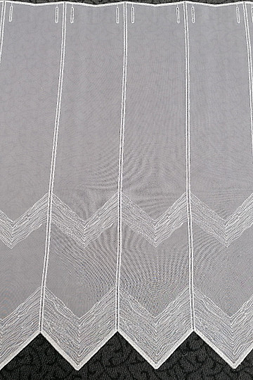 Stained glass curtain - voile with embroidery 261911