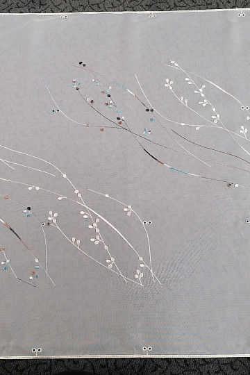 Japanese wall - Japanese curtain with embroidery 659