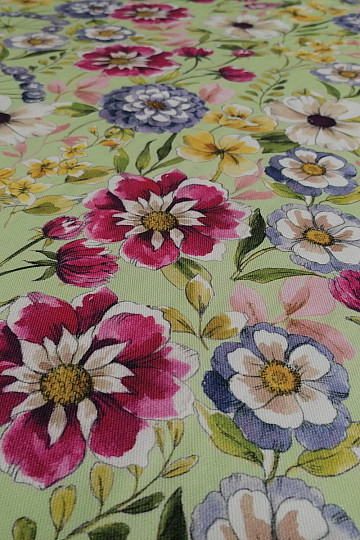 Decorative fabric KEILA green