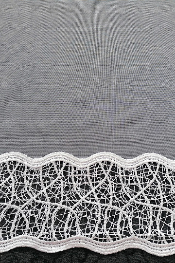Luxurious curtain GERSTER 11619 white