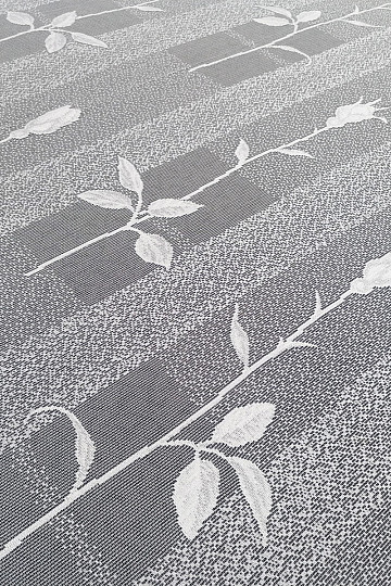 Jacquard curtain 300 cm tulips