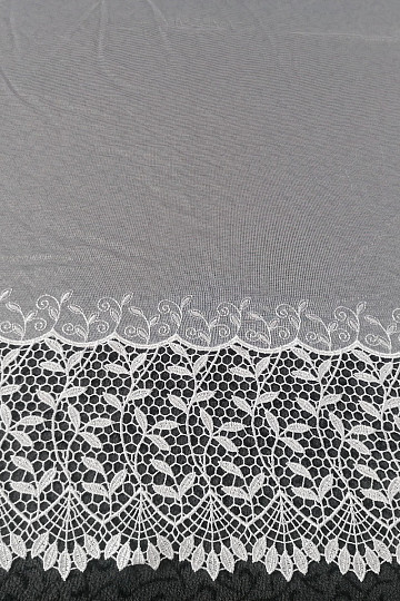 Luxury curtain GERSTER 11741 white