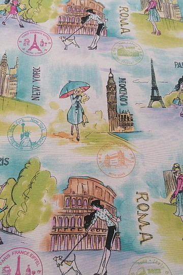 Decorative fabric TRAVEL