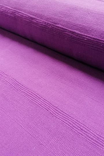 Solid cotton fabric KARUR violet