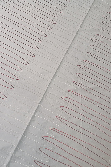 Decorative fabric FORMIA red