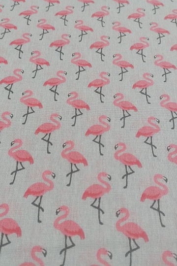 Decorative fabric FLAMINGO gris